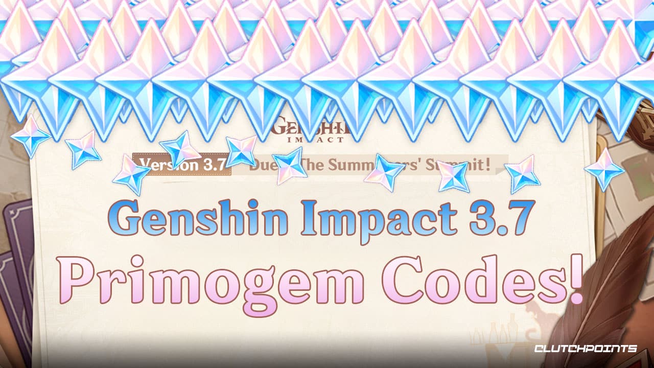 Genshin Impact 3.7 Livestream Primogems Redemption Codes